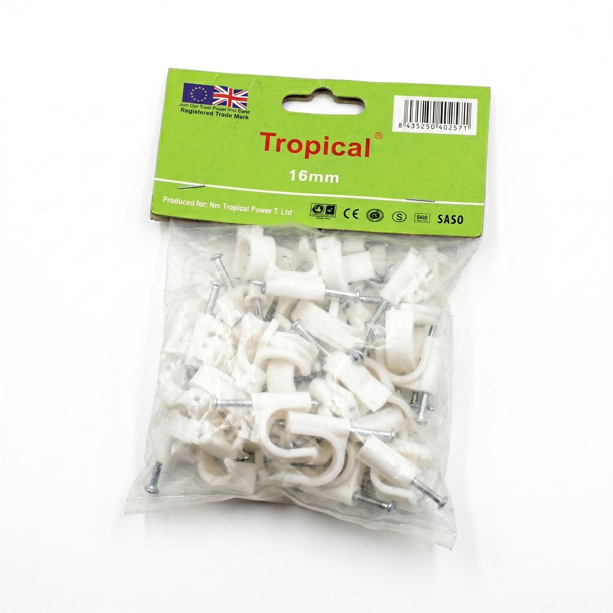 16mm Pipe Clips